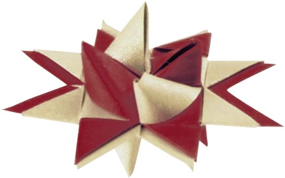 Produktbild: Folia  Mini Fr&ouml;belsterne CHRISTMAS, 100 Papierstreifen in 1x35cm