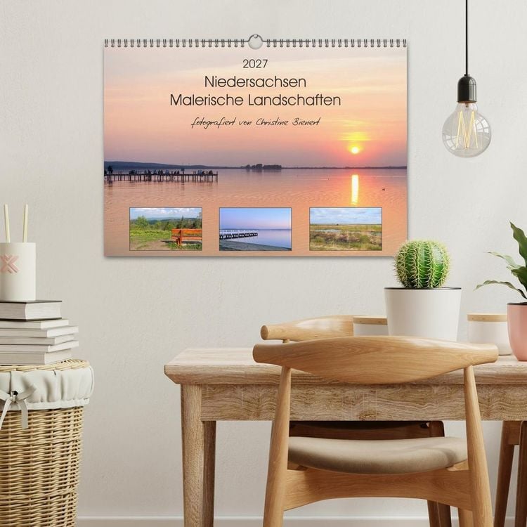 Produktbild: Niedersachsen - Malerische Landschaften (Wandkalender 2027 DIN A3 quer), CALVENDO Monatskalender