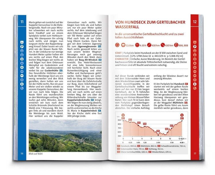 Produktbild: KOMPASS Wanderf&uuml;hrer Schwarzwald Mitte-Nord, 50 Touren