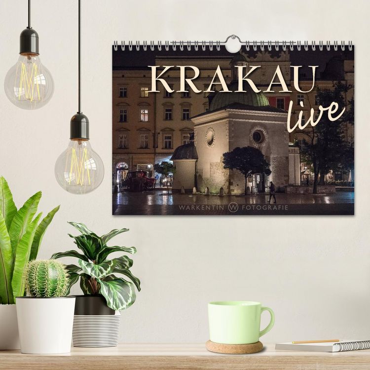 Produktbild: Krakau live (Wandkalender 2026 DIN A4 quer), CALVENDO Monatskalender