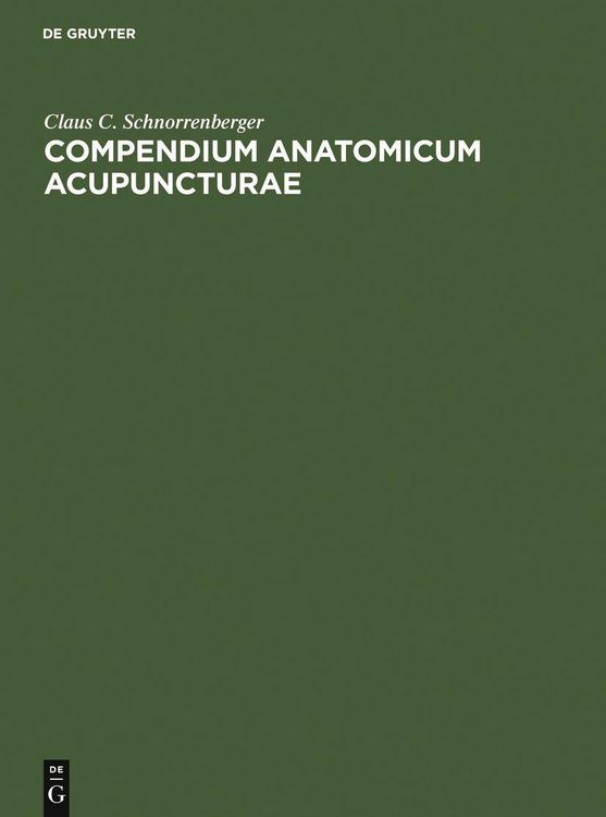 Produktbild: Compendium Anatomicum Acupuncturae