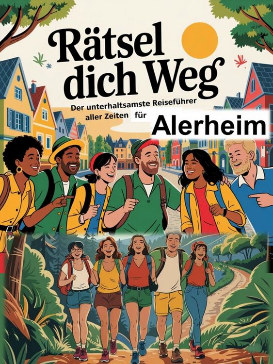 Produktbild: R&auml;tsel dich weg: Der unterhaltsamste Reisef&uuml;hrer aller Zeiten f&uuml;r Alerheim
