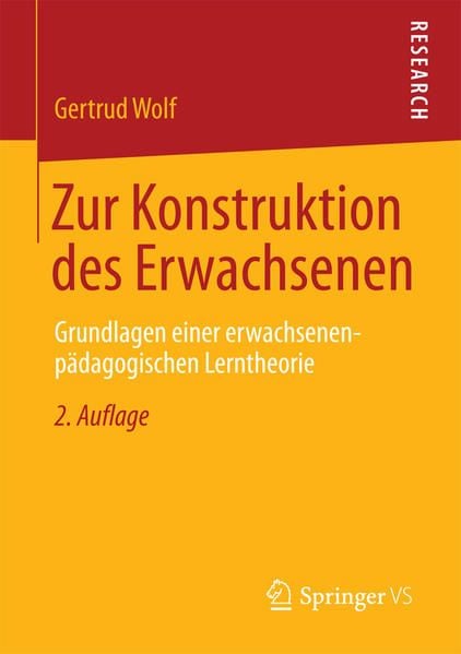 Produktbild: Zur Konstruktion des Erwachsenen