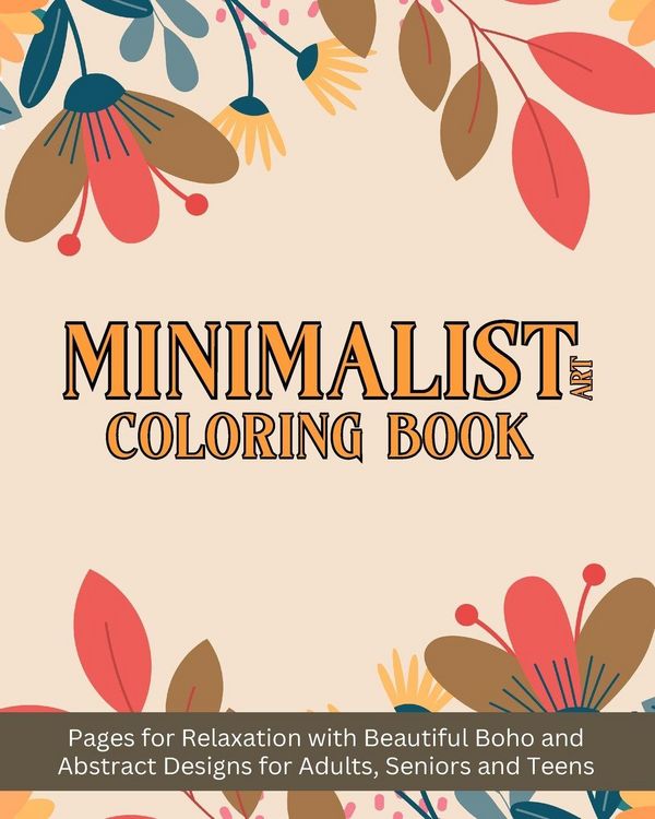 Produktbild: Minimalist Art Coloring Book