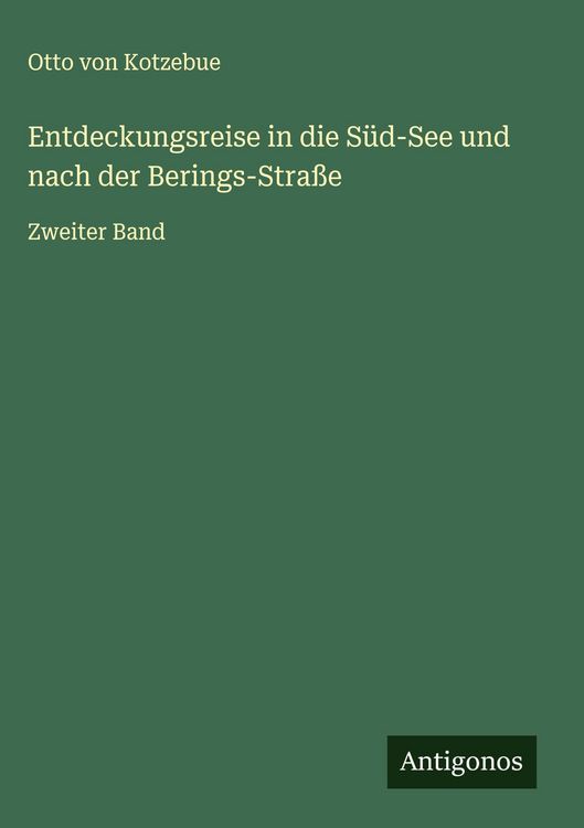 Produktbild: Entdeckungsreise in die S&uuml;d-See und nach der Berings-Stra&szlig;e