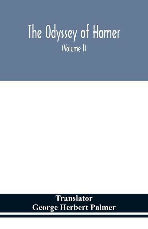 Produktbild: The Odyssey Of Homer (Volume I)