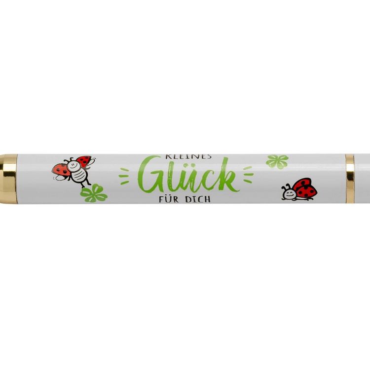 Produktbild: Kugelschreiber "Kleine Gl&uuml;ck f&uuml;r dich"