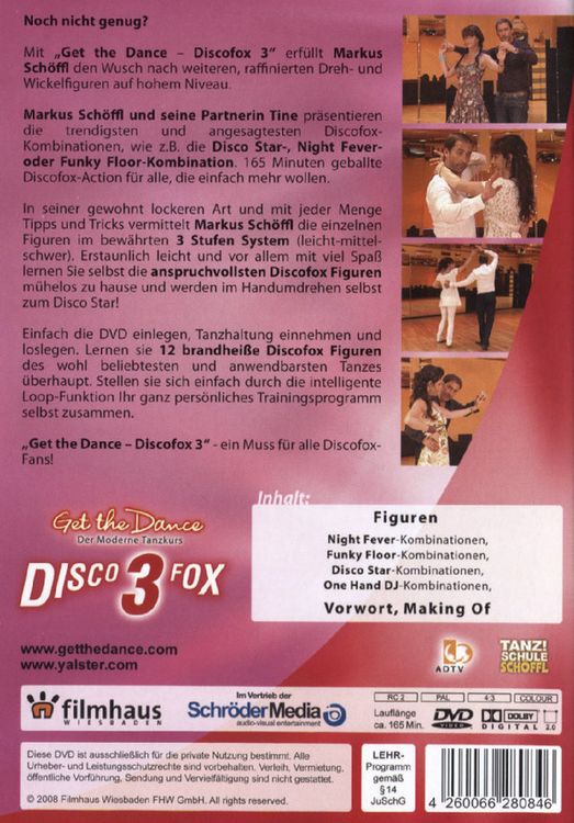 Produktbild: Get the Dance - Discofox 3