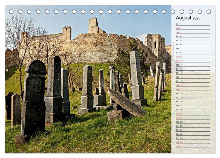 Produktbild: Slowakei (Tischkalender 2025 DIN A5 quer), CALVENDO Monatskalender