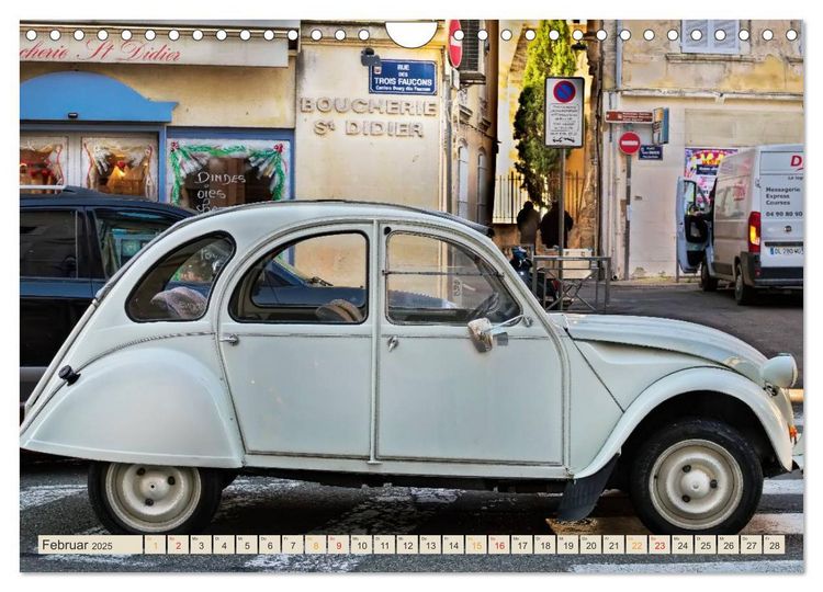 Produktbild: Citro&euml;n 2CV - die Ente (Wandkalender 2025 DIN A4 quer), CALVENDO Monatskalender