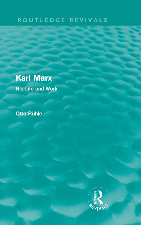 Produktbild: Karl Marx (Routledge Revivals)