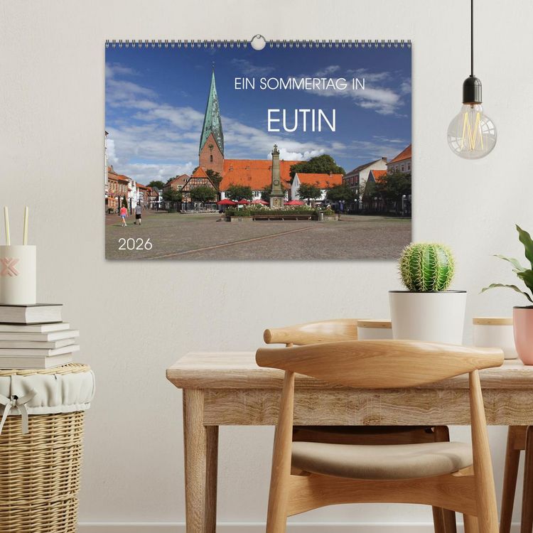 Produktbild: Ein Sommertag in Eutin (Wandkalender 2026 DIN A3 quer), CALVENDO Monatskalender