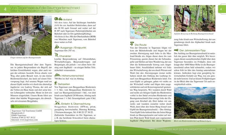 Produktbild: Die sch&ouml;nsten Wanderungen f&uuml;r alle Jahreszeiten in den Bayerischen Alpen - mit 40 Tourenkarten zum Downloaden