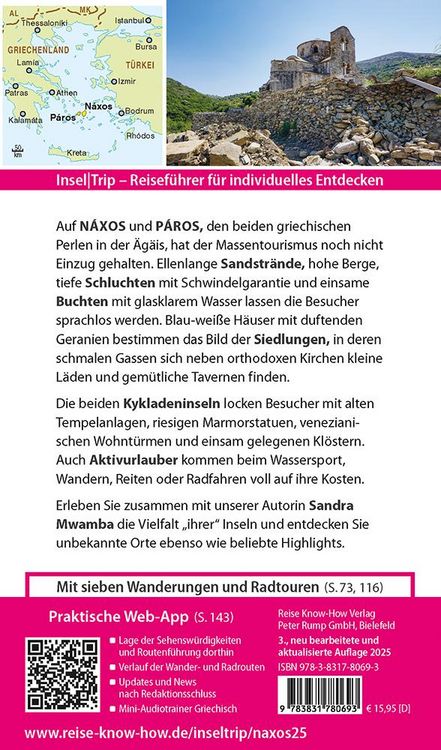 Produktbild: Reise Know-How InselTrip N&aacute;xos und P&aacute;ros