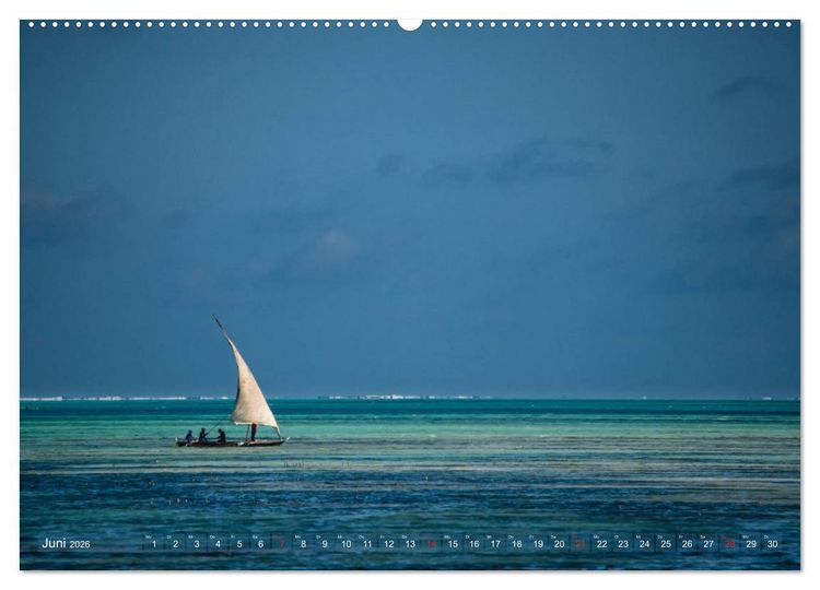 Produktbild: Sansibar - Impressionen von Rolf Dietz (Wandkalender 2026 DIN A2 quer), CALVENDO Monatskalender