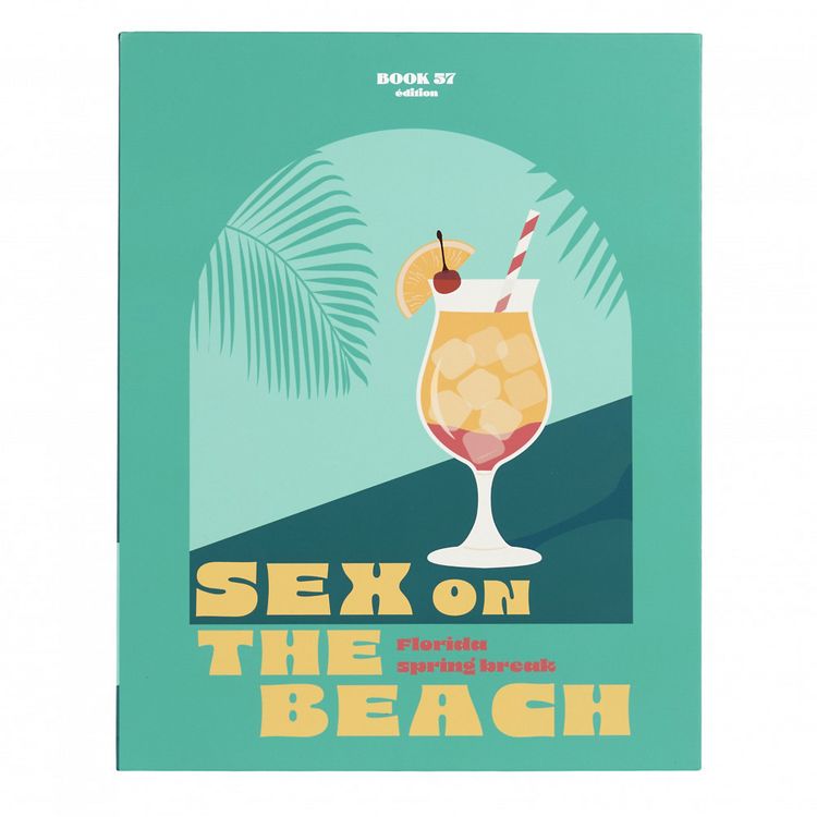 Produktbild: Cocktaildeko Aufbewahrungsbuch 33x25cm, 4-fach sor