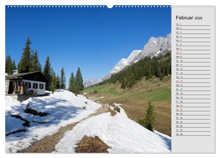 Produktbild: Bischofshofen & mehr (Wandkalender 2026 DIN A2 quer), CALVENDO Monatskalender