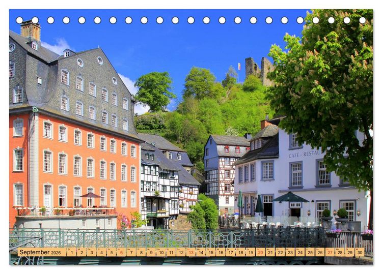 Produktbild: Traumhafte Eifel - In der Rureifel unterwegs (Tischkalender 2026 DIN A5 quer), CALVENDO Monatskalender