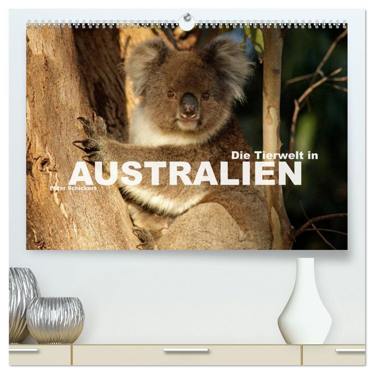 Produktbild: Die Tierwelt in Australien (hochwertiger Premium Wandkalender 2026 DIN A2 quer), Kunstdruck in Hochglanz