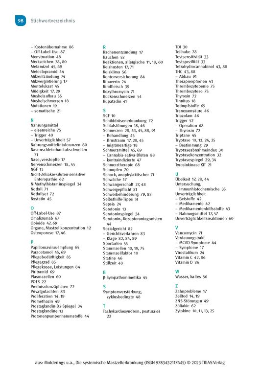 Produktbild: Die systemische Mastzellerkrankung