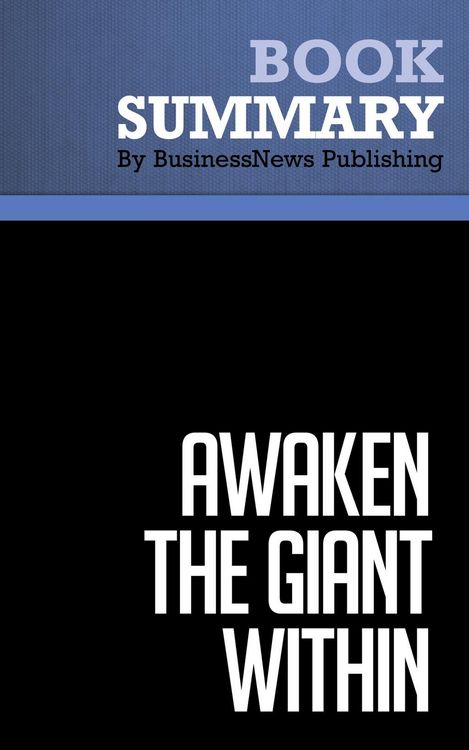 Produktbild: Summary: Awaken the Giant Within - Anthony Robbins