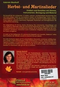 Produktbild: Herbst- und Martinslieder