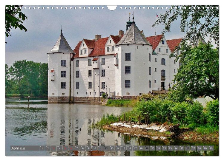 Produktbild: Burgromantik Burgen und Schl&ouml;sser in Deutschland (Wandkalender 2026 DIN A3 quer), CALVENDO Monatskalender