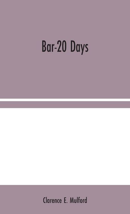 Produktbild: Bar-20 Days
