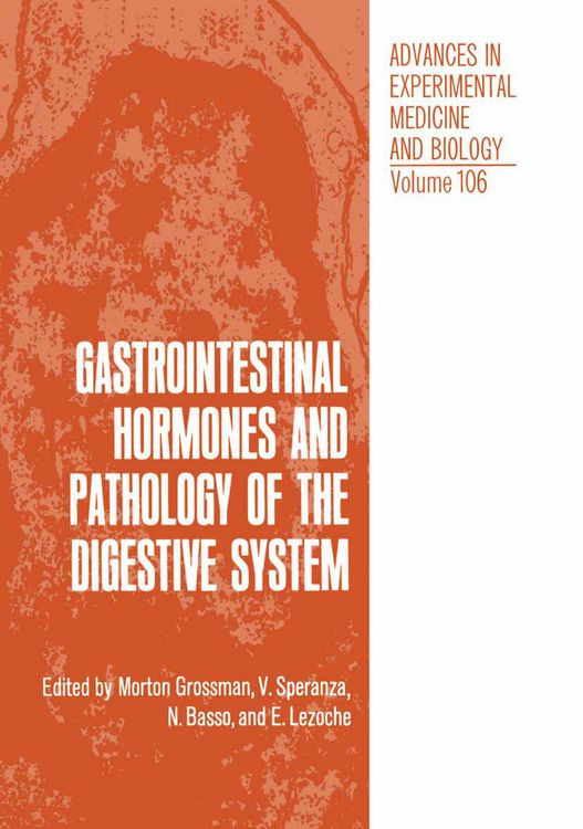 Produktbild: Gastrointestinal Hormones and Pathology of the Digestive System