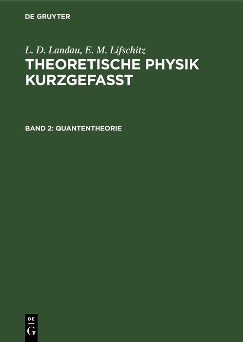 Produktbild: Quantentheorie