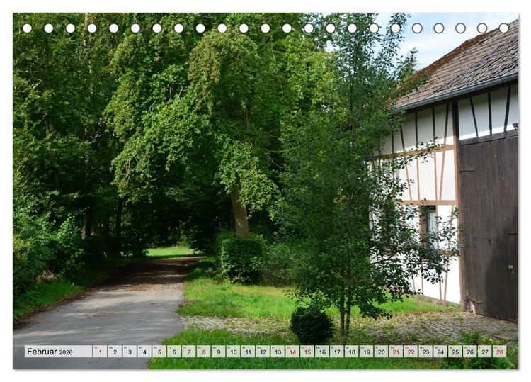 Produktbild: Eicherscheid - Ein Eifeldorf mit Charme und Sch&ouml;nheit (Tischkalender 2026 DIN A5 quer), CALVENDO Monatskalender