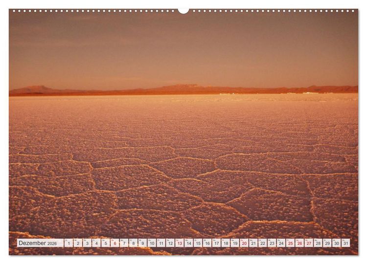 Produktbild: Bolivien - Unterwegs im Hochland (hochwertiger Premium Wandkalender 2026 DIN A2 quer), Kunstdruck in Hochglanz