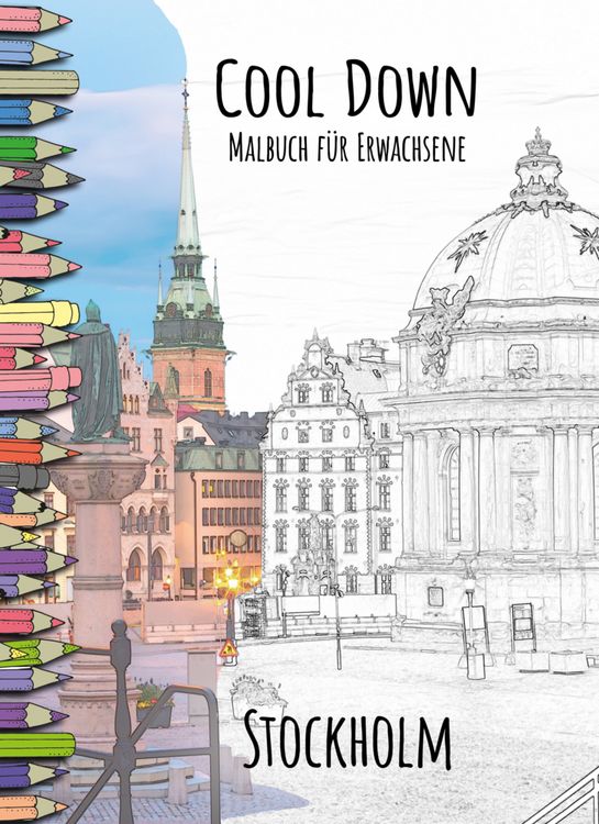 Produktbild: Cool Down | Malbuch f&uuml;r Erwachsene: Stockholm