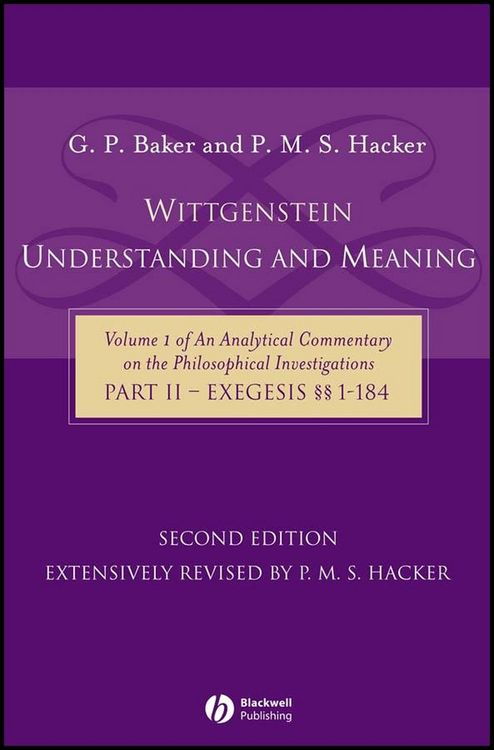 Produktbild: Wittgenstein: Understanding and Meaning