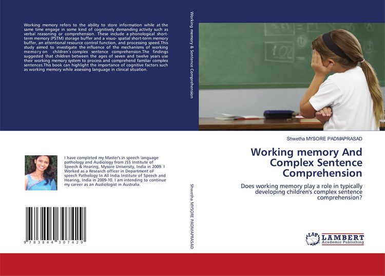 Produktbild: Working memory And Complex Sentence Comprehension