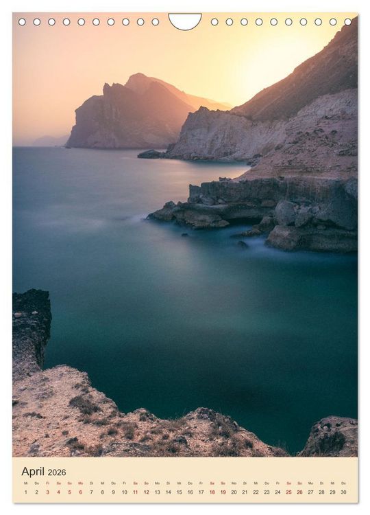 Produktbild: Oman - Sch&auml;tze der Arabischen Halbinsel (Wandkalender 2026 DIN A4 hoch), CALVENDO Monatskalender