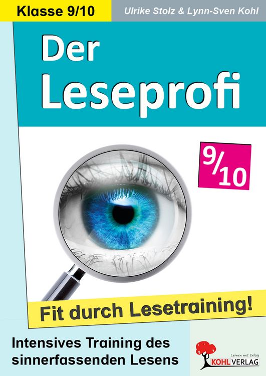 Produktbild: Der Leseprofi - Fit durch Lesetraining / Klasse 9-10