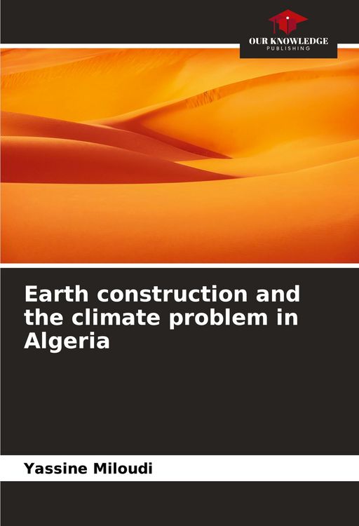 Produktbild: Earth construction and the climate problem in Algeria