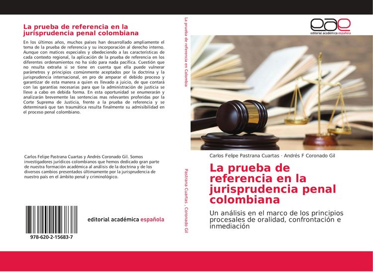 Produktbild: La prueba de referencia en la jurisprudencia penal colombiana