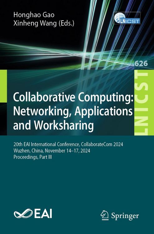 Produktbild: Collaborative Computing: Networking, Applications and Worksharing
