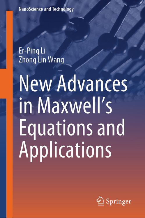 Produktbild: New Advances in Maxwell&rsquo;s Equations and Applications