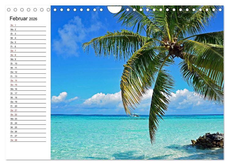 Produktbild: So sch&ouml;n sind die Malediven (Wandkalender 2026 DIN A4 quer), CALVENDO Monatskalender