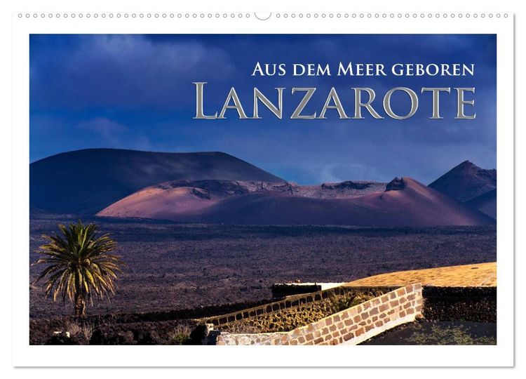 Produktbild: Aus dem Meer geboren - Lanzarote (Wandkalender 2026 DIN A2 quer), CALVENDO Monatskalender