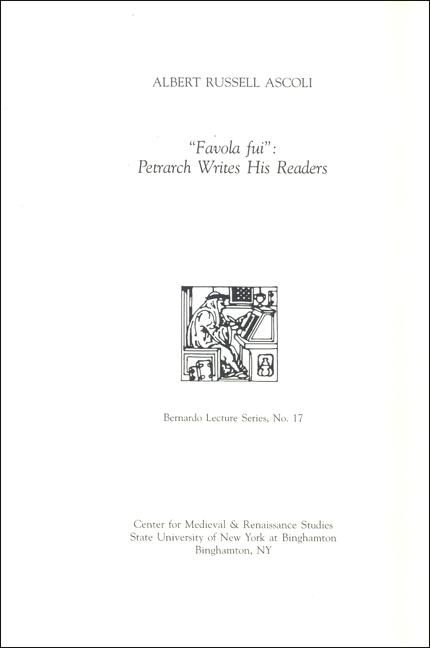 Produktbild: "Favola fui"
