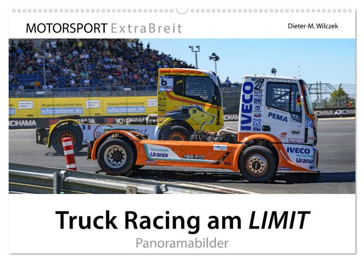 Produktbild: Truck Racing am LIMIT - Panoramabilder (Wandkalender 2026 DIN A2 quer), CALVENDO Monatskalender