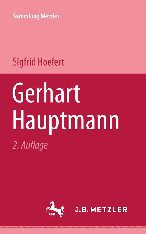 Produktbild: Gerhart Hauptmann