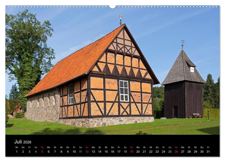 Produktbild: Hansestadt L&uuml;neburg und L&uuml;neburger Heide (hochwertiger Premium Wandkalender 2026 DIN A2 quer), Kunstdruck in Hochglanz