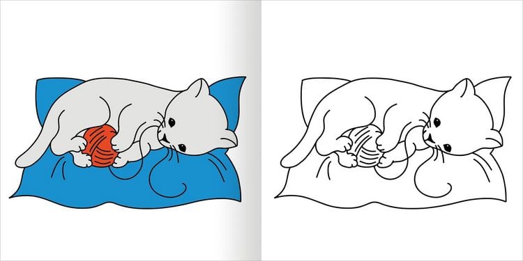 Produktbild: Mein erstes dickes Malbuch ab 2 &ndash; Tierkinder
