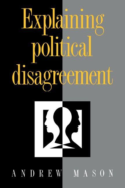 Produktbild: Explaining Political Disagreement