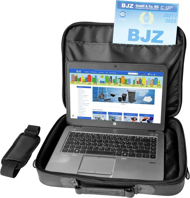 Produktbild: BJZ ESD-Laptoptasche (L x B x H) 41.5 x 7 x 31.5mm A-34538